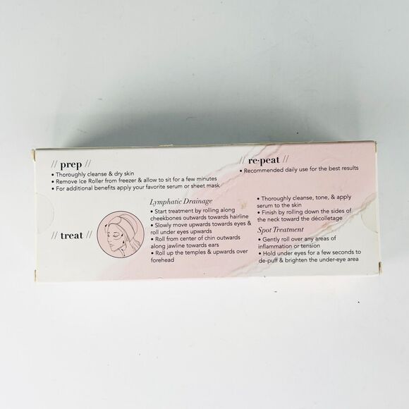 Kitsch Stainless Steel Ice Roller Sensitive Skin Facial De-puffing Cooling NIB - Picture 5 of 6